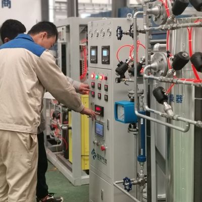 ガス浄化システムを持つ二酸化炭素ガス回収機械