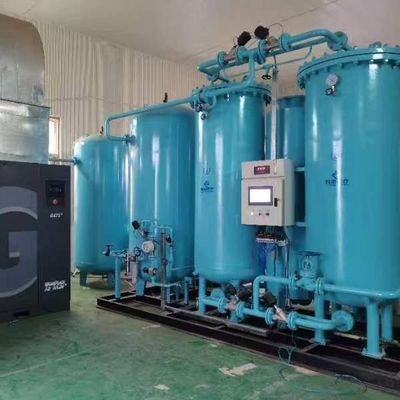 ISO9001 15Nm3 圧力振動吸着 PSA 酸素プラント 低保守
