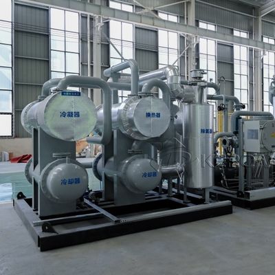スキードマウント設計 水素ガス回収システム 冷たいロールシート