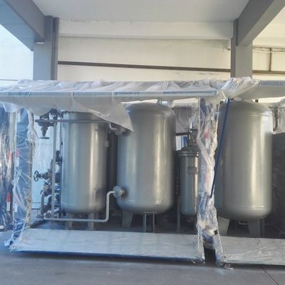 輸送コンテナ ドアと隔熱装置の窒素ガス発電所