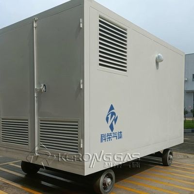 移動コンテナ トレーラー型 油とガスのメムラン窒素発電機