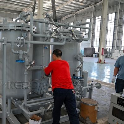 高圧コンプレッサー付きの場所内の窒素空気発電機パッケージ