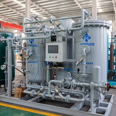 レーザー切断用27barG作動圧力炭素鋼材窒素発生装置