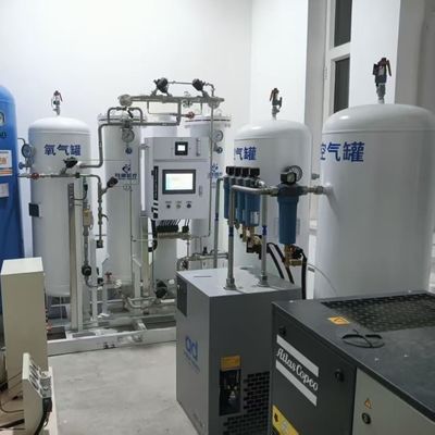 圧縮空気酸素発電機 遠隔モニター操作