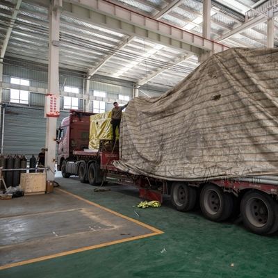 レーザー切削用窒素発電機 200bar 充填ステーション