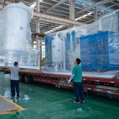 Over Pressure Protection Nitrogen Air Separation Unit For Steel Smelting