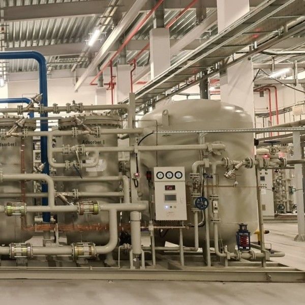 99.9997% 高純度窒素ガス製造機 CE付き熱処理用