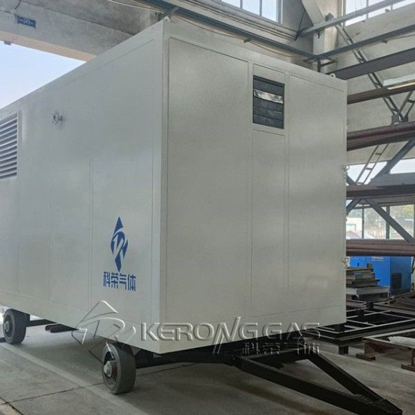 移動コンテナ トレーラー型 油とガスのメムラン窒素発電機