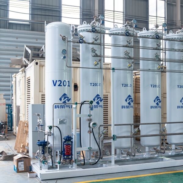 99.999% High Purity PSA Hydrogen Gas Plant With Mixing Gas Inlet