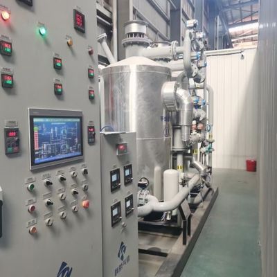 自動 99.99% 純度 CO2 ガス浄化システム