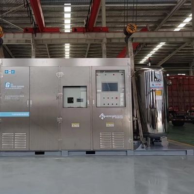 熱処理のための高回転ガス回収システム