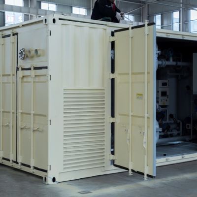 自動運転 ASME証明書を持つ移動型窒素ガスプラント