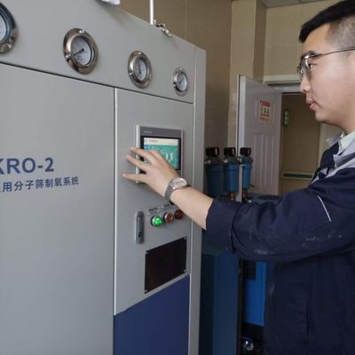 40 GP ISO コンテナPSAベースの酸素プラント 150バーの充填ステーション