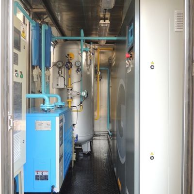 6KV ストレージ ISO コンテナ 酸素モニタ付き窒素ガス発電所
